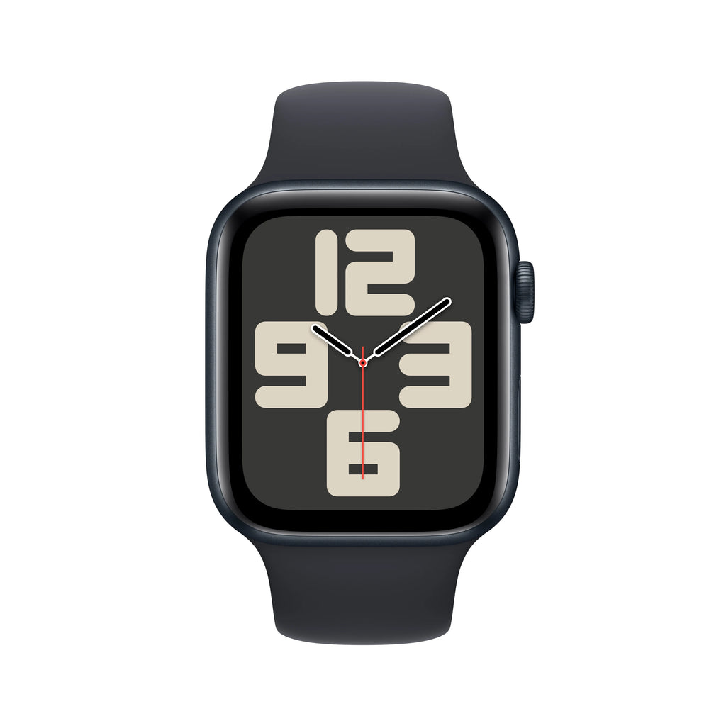 Midnight Aluminum Case Apple Watch SE GPS 44mm with Midnight Sport Band W801