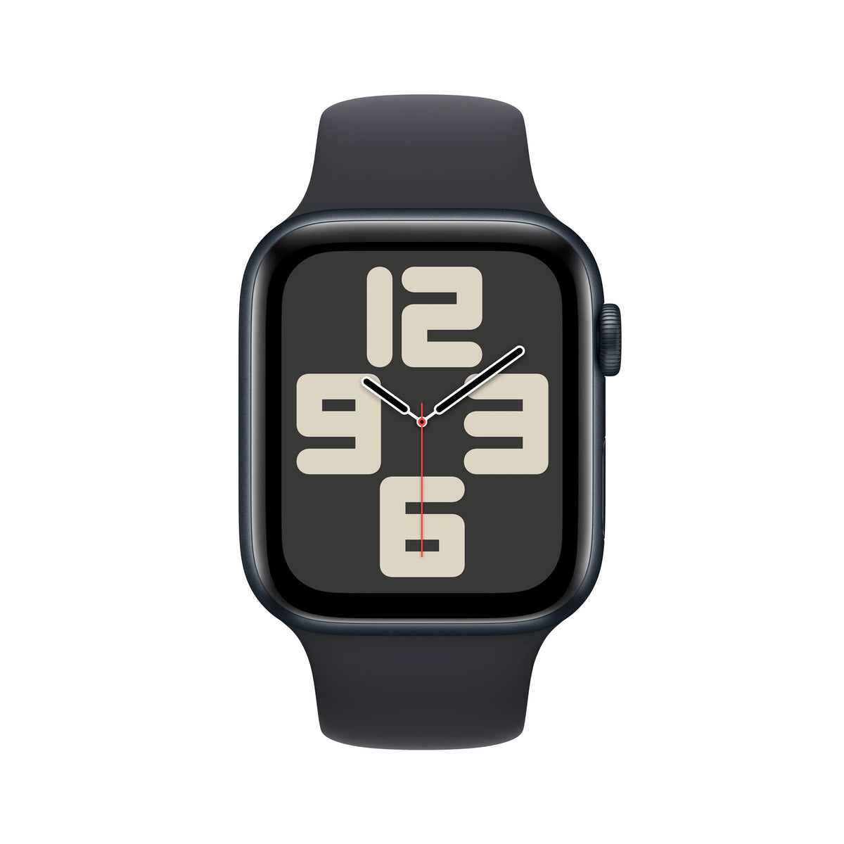 Midnight Aluminum Case Apple Watch SE GPS 44mm with Midnight Sport Band W801