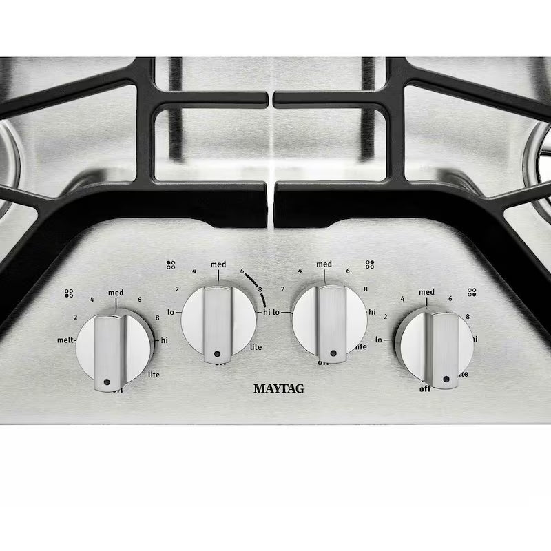 Gas Cooktop in Stainless Steel with 4 Burners H24661