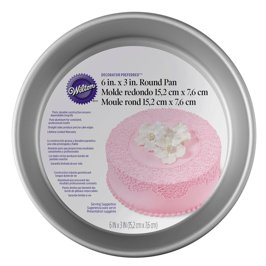 Round Cake Tin, Aluminium, 15cm Z211