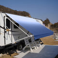 16' Blue Vinyl RV Awning Fabric Replacement D201