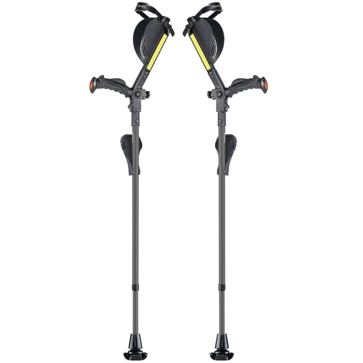 Ergonomic Forearm Crutches - Adult - Gray U4670