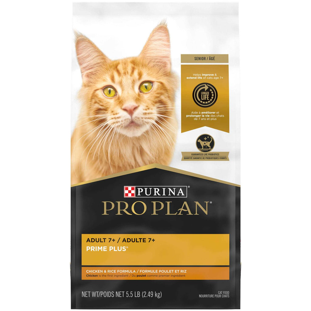 Chicken and Rice Formula Senior Dry Cat Food H25420
