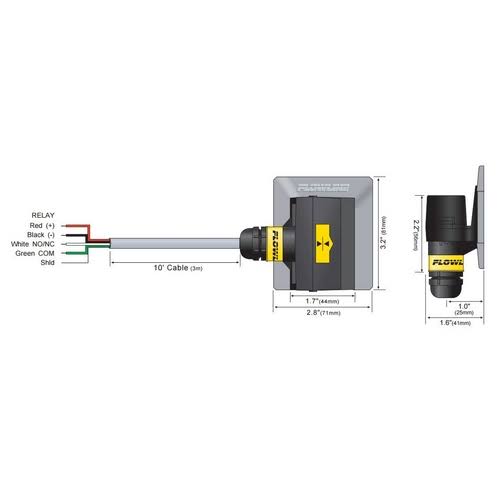Capacitance Level Switch with PE Bracket F77427
