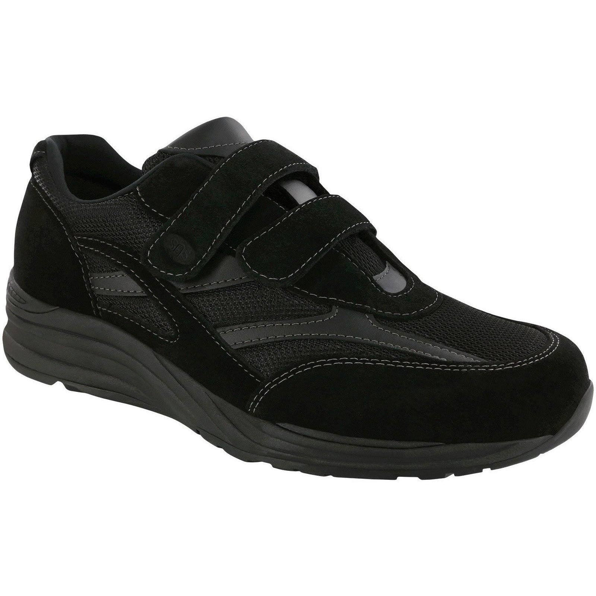 Black Mesh Men's Slim Shoes D480287