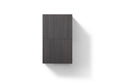 14 Wide by 24 High Linen Side Cabinet With One Door in Gray Oak Finish R94402