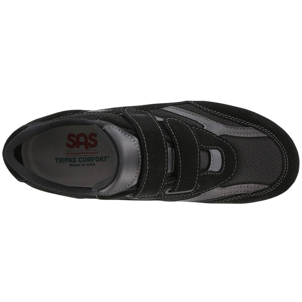 Black Mesh Men's Slim Shoes D480287