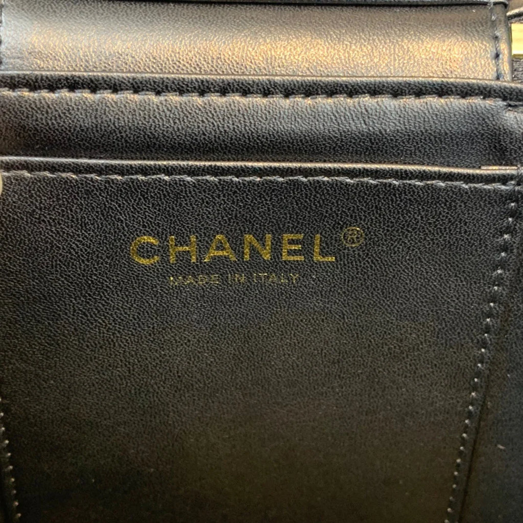 Black Vanity Case Handbag U8198