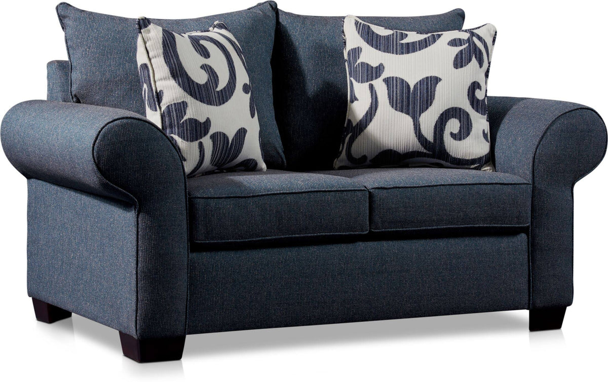 Blue Loveseat Y2025