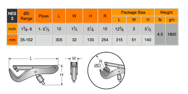 External Thread Repair Tool, 1-3/8 to 6 Z239198