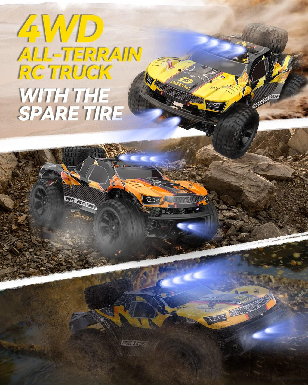 1:12 4x4 Remote Control Truck with Lights H20357