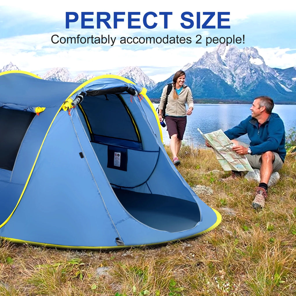 3 Person Pop up Camping Tent C3810