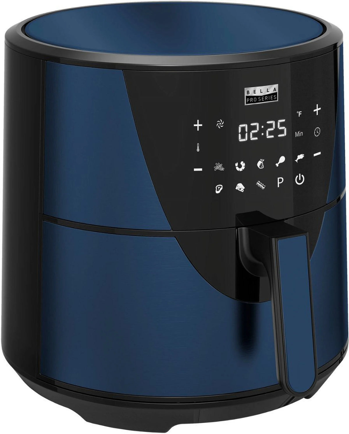 Ink Blue Stainless Steel Digital Air Fryer Y507