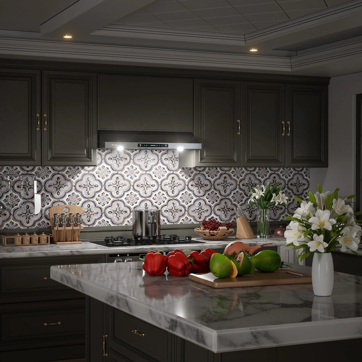 36 Inch 900-CFM Stainless Steel Under Cabinet Range Hood X625