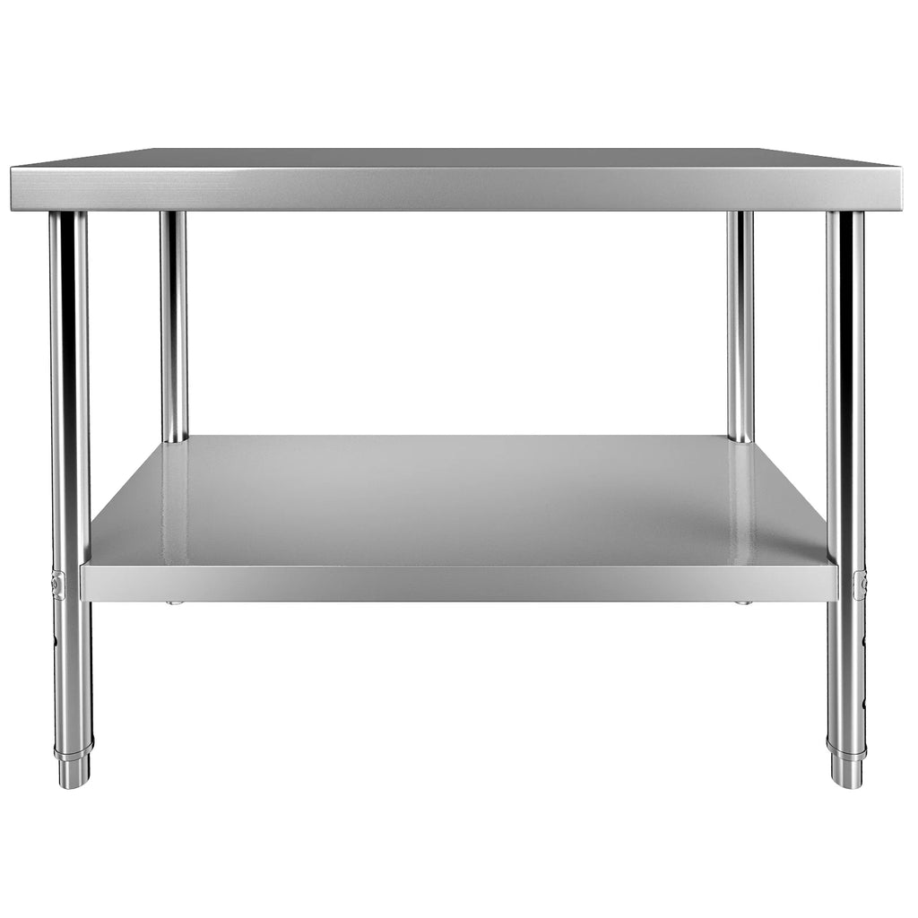 Stainless Steel Prep Table 48 x 18 x 34 Inch U186