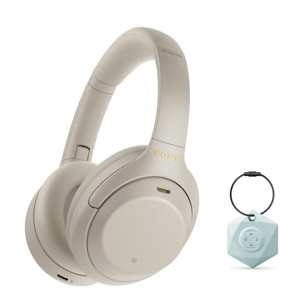 Silver Wireless Noise Canceling Headphones Q9923