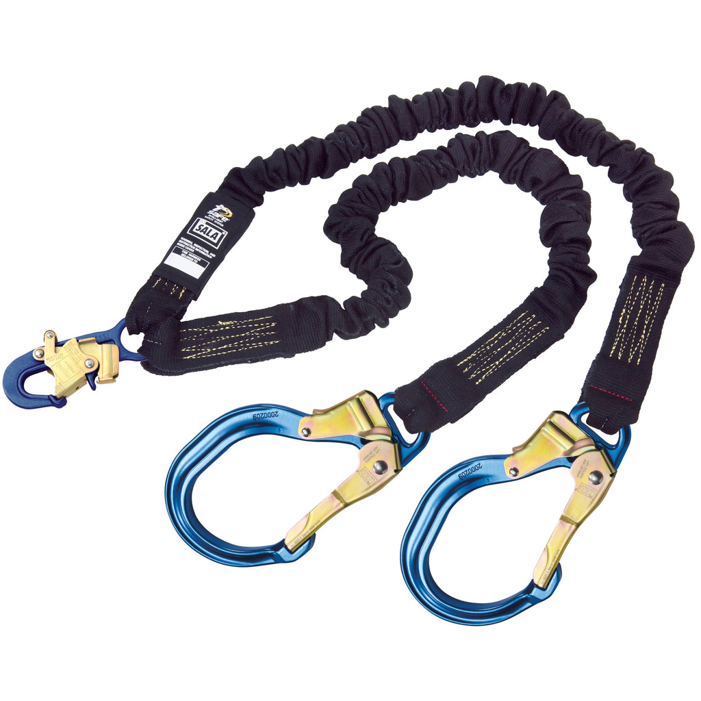 Arc Flash Shock-Absorbing Lanyard, Black P297