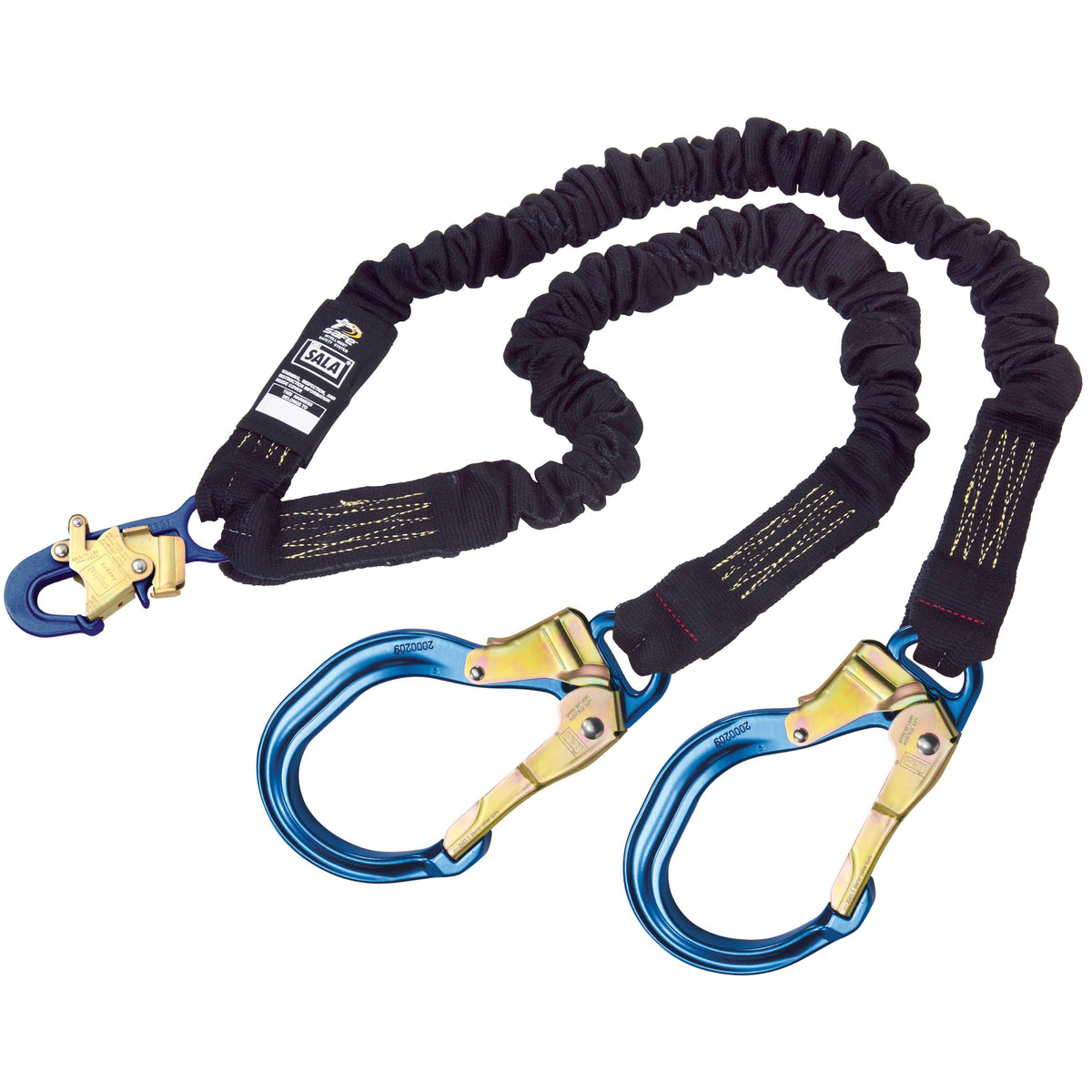 Arc Flash Shock-Absorbing Lanyard, Black P297