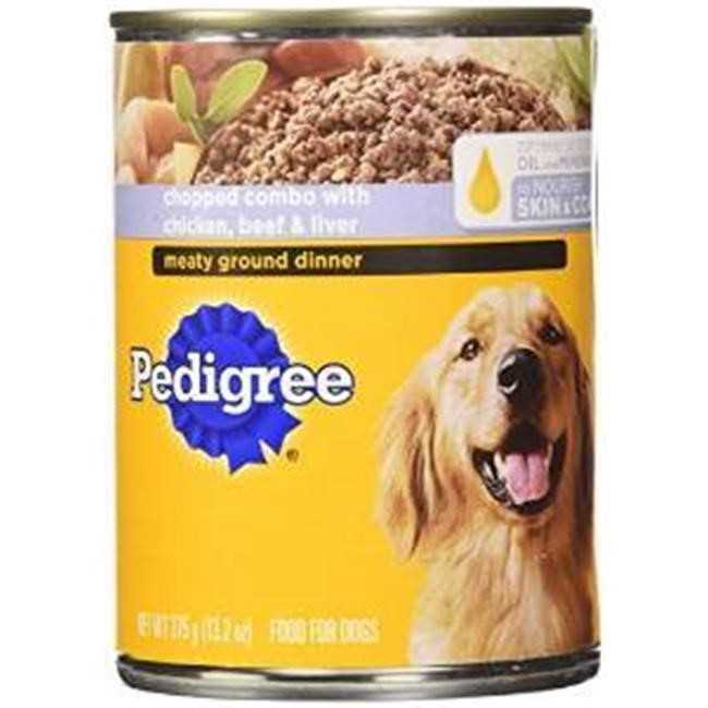 Chicken Beef & Liver Adult Canned Wet Dog Food, 13.2-oz, Case of 12 N77486