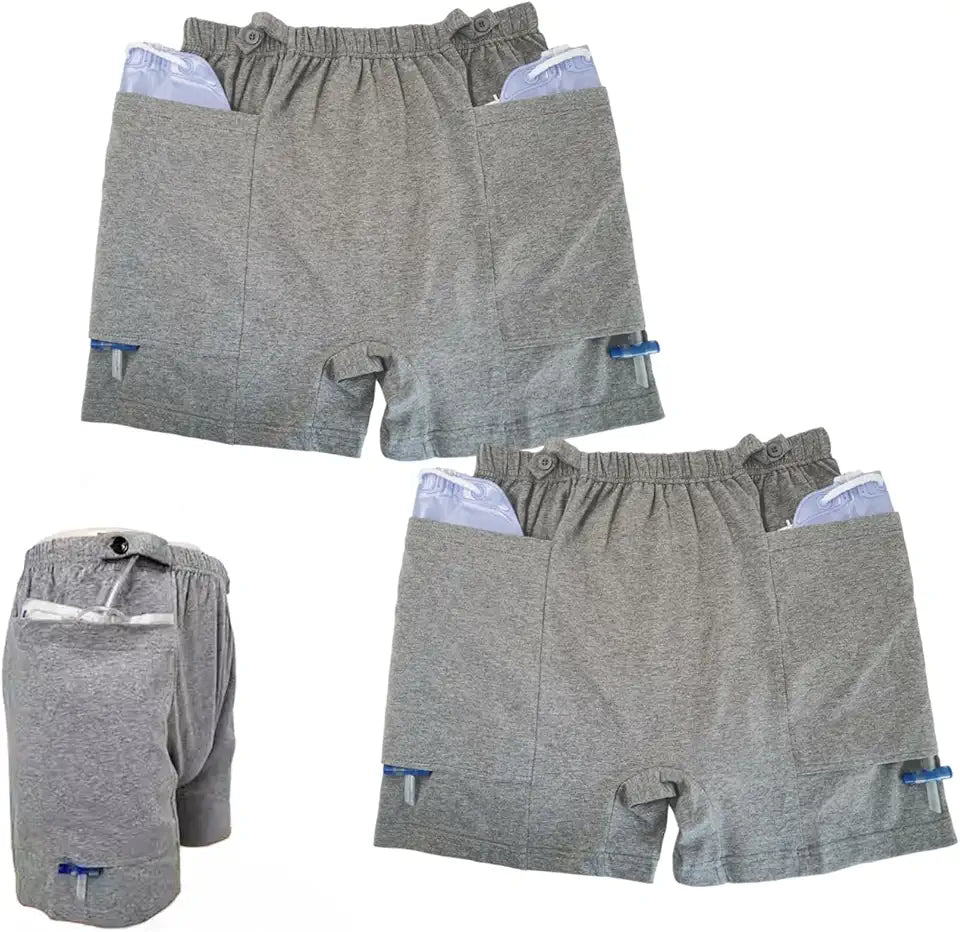 Ostomy Stoma Catheter Leg Bag Shorts T6648