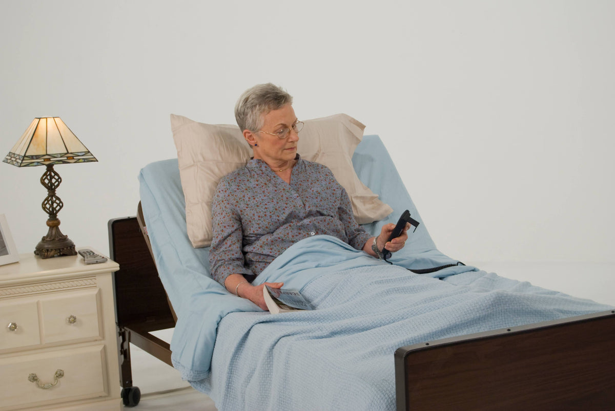Full Electric Bed with Full Rails W5444