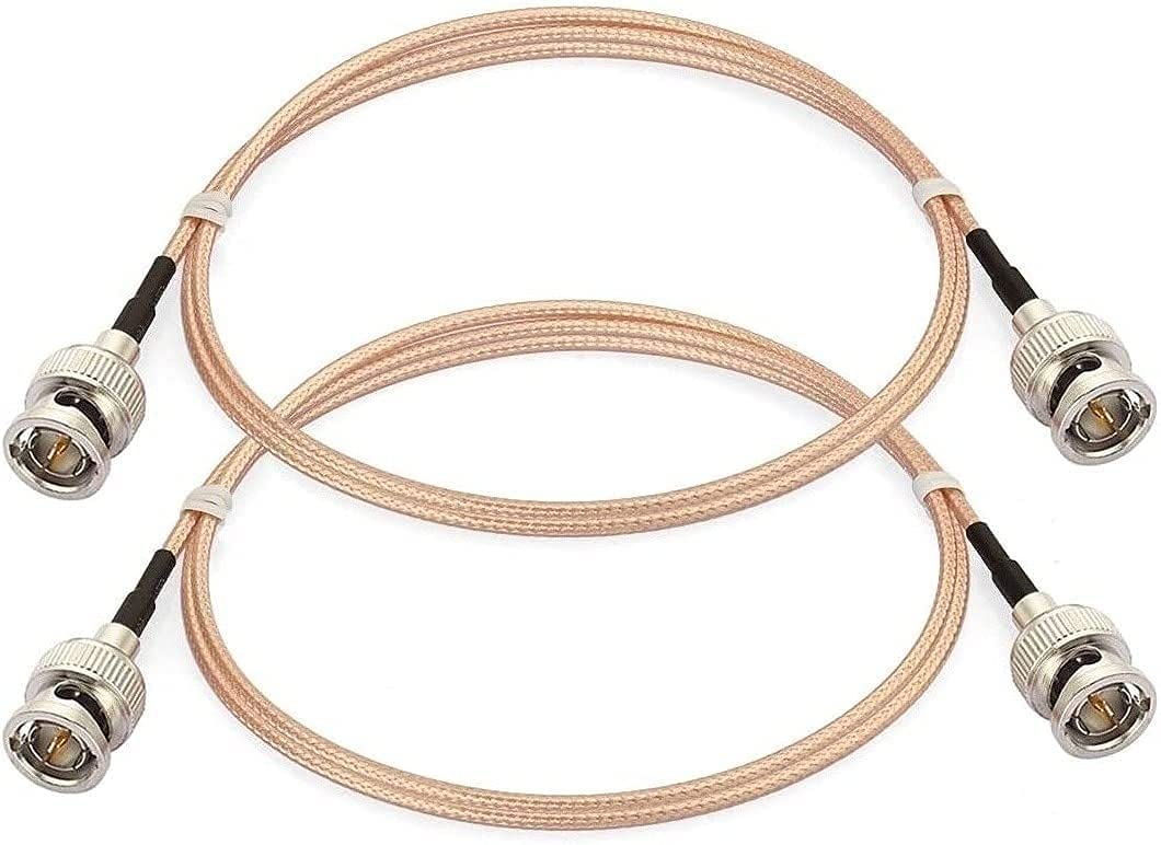 3G HD SDI Cable 2Pcs 75 Ohm BNC Cable 3ft/1m RG179 Coaxial SDI Video Cable Pack of 2 H18900