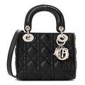 Lambskin Cannage Mini Black T69488
