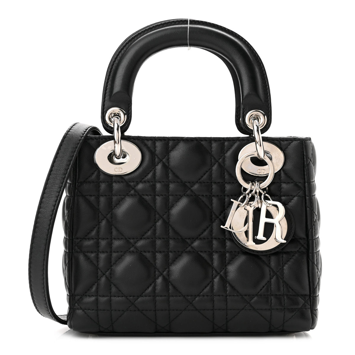 Lambskin Cannage Mini Black T69488