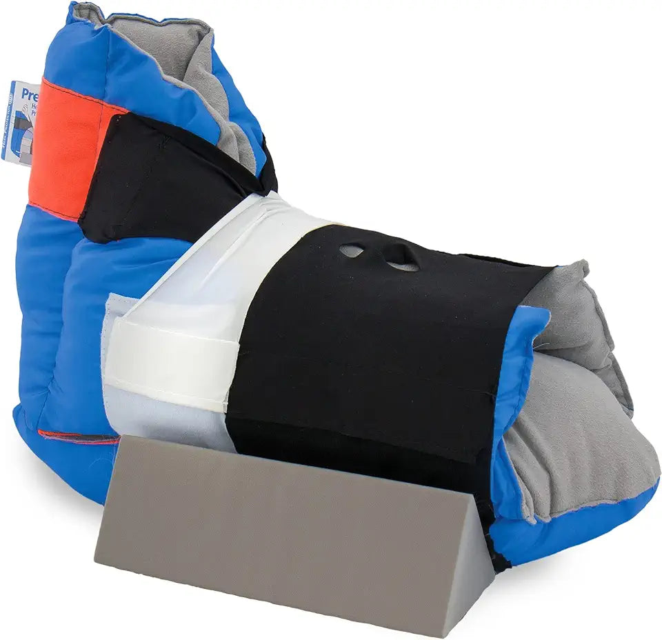 8 Heel Protectors Cushioned Boot with Stabilizing Wedge Standard Size Z721983