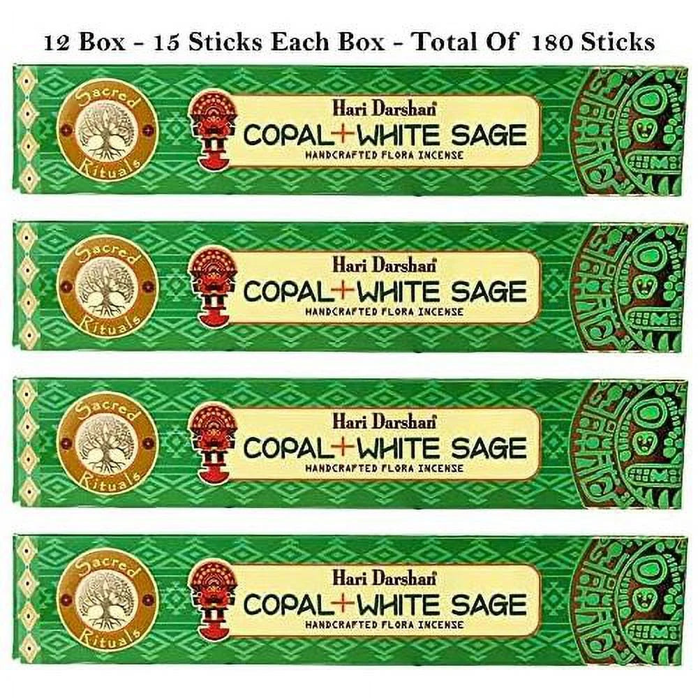 Handcrafted Incense Sticks 180 Sticks Copal White Sage I6459