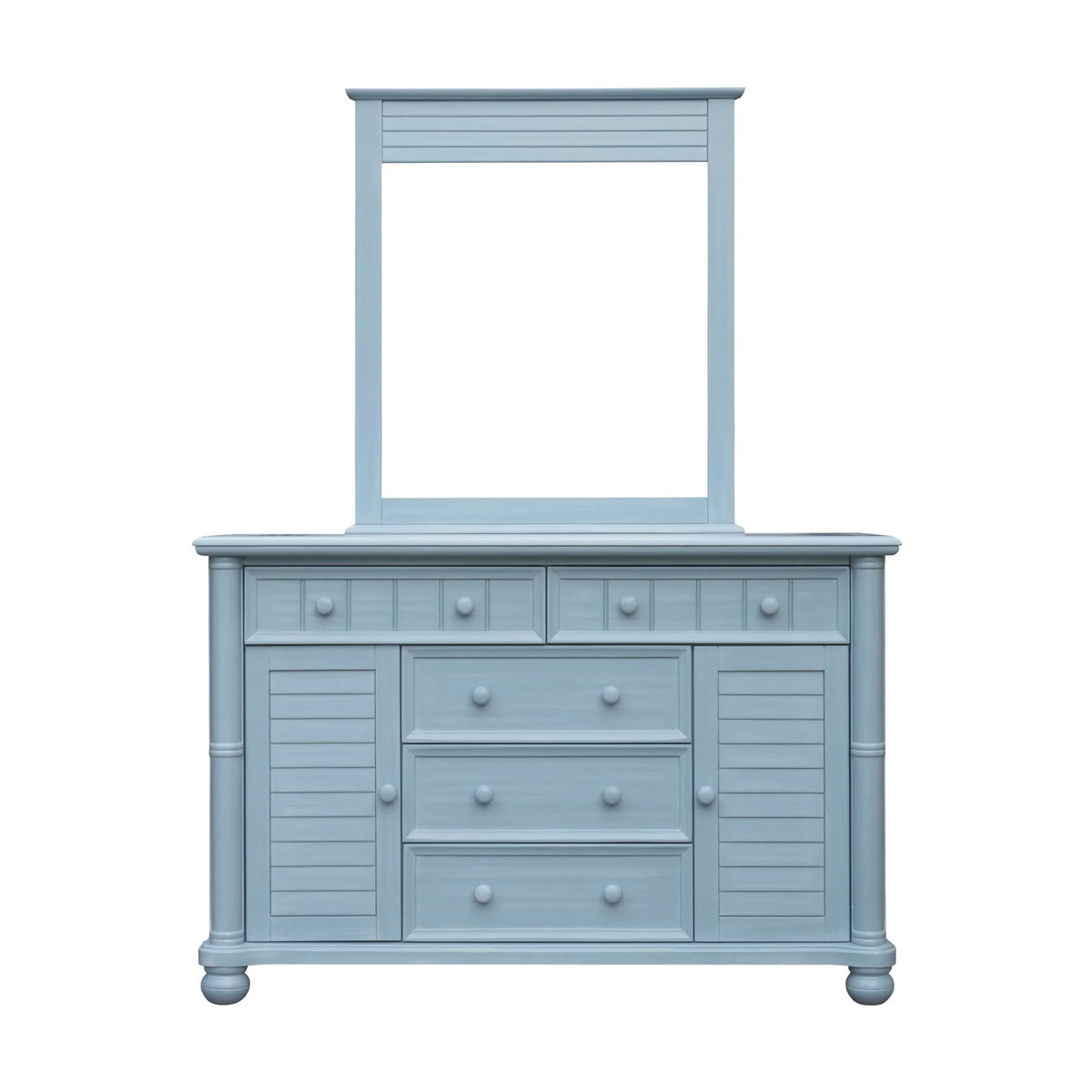 5 Drawer Dresser and Mirror Z718