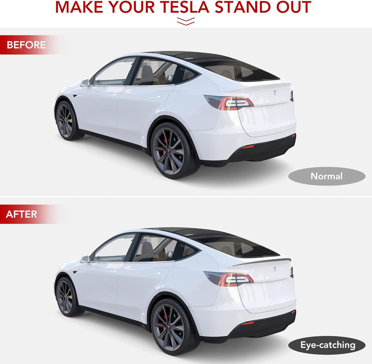 Matte Carbon Fiber Trunk Wing Spoiler O365