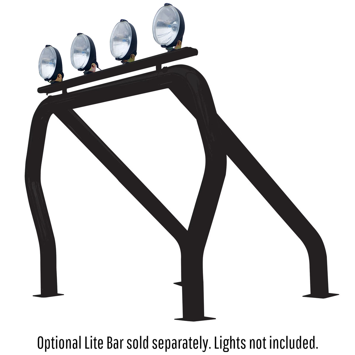 Black Bed Bars Complete Kit Q180