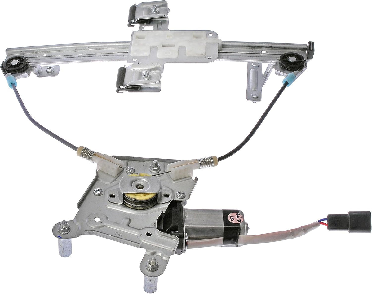 Rear Passenger Side Power Window Motor and Regulator Assembly Black E924958