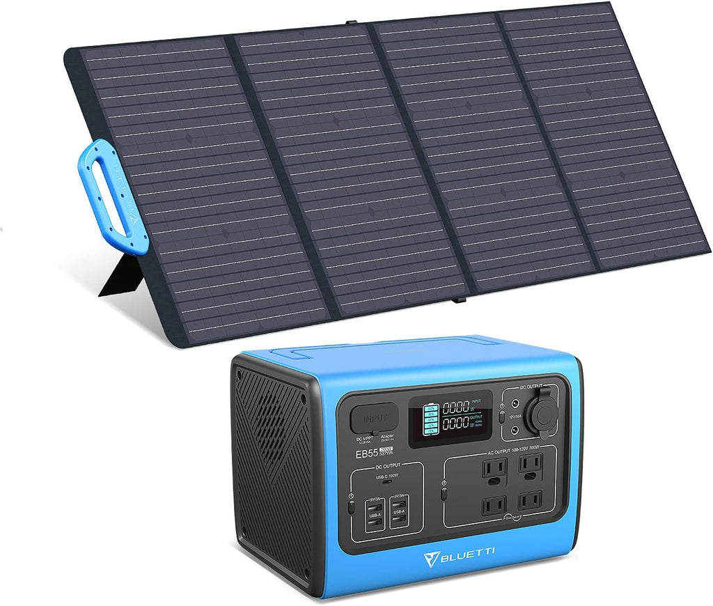 Portable Power Station with 120W Foldable Solar Panel Y329