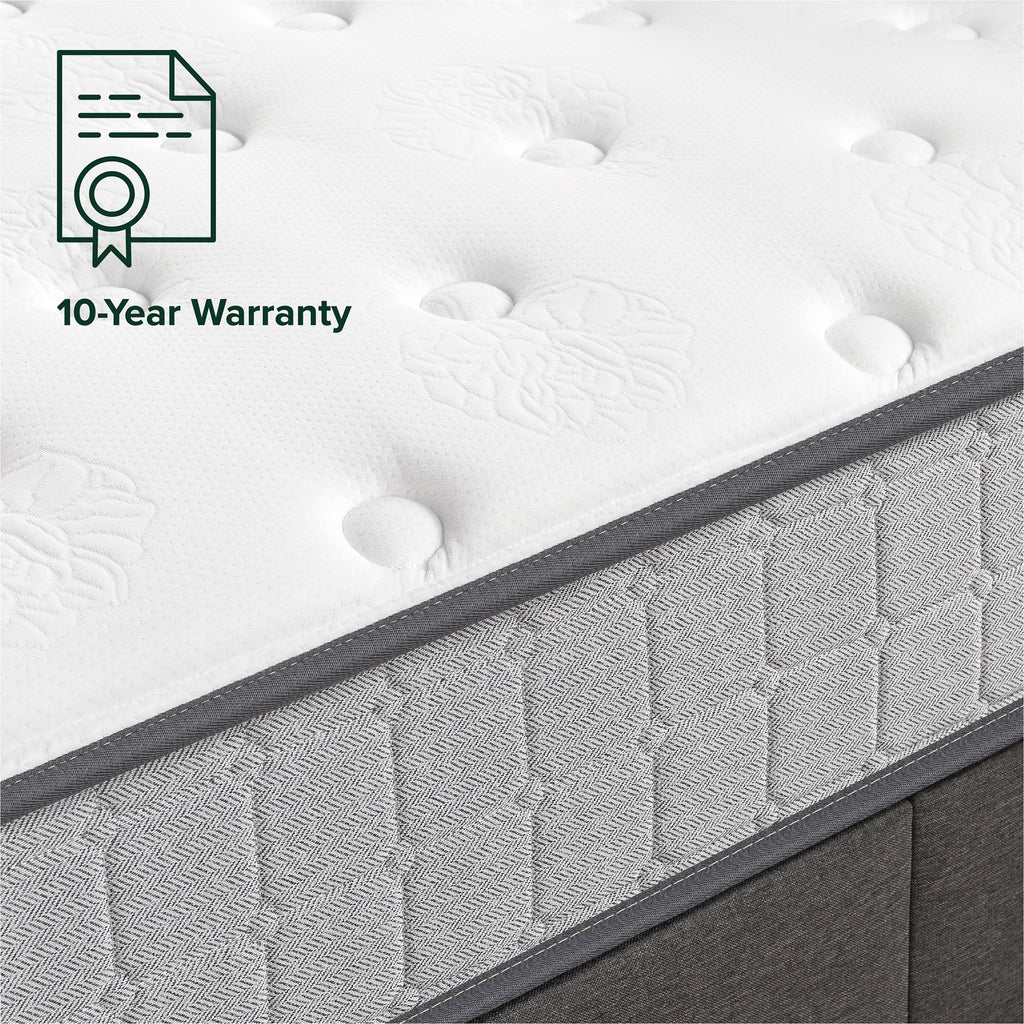 10 Hybrid Cooling Gel Memory Foam Pocket Spring Mattress G93321