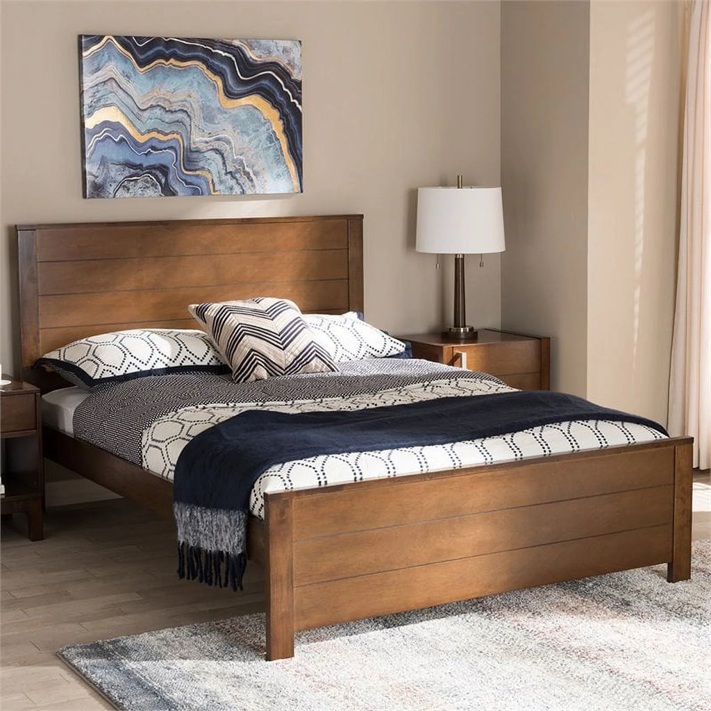 Full Wood Platform Bed X227