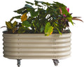 2 x 4 ft Self-Watering Rolling Raised Planter Bed I501