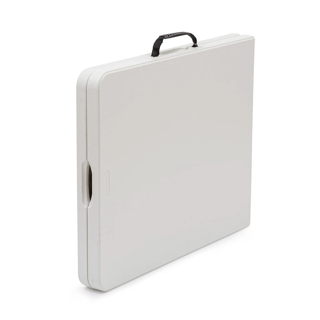 5-Foot White Folding Table I2232
