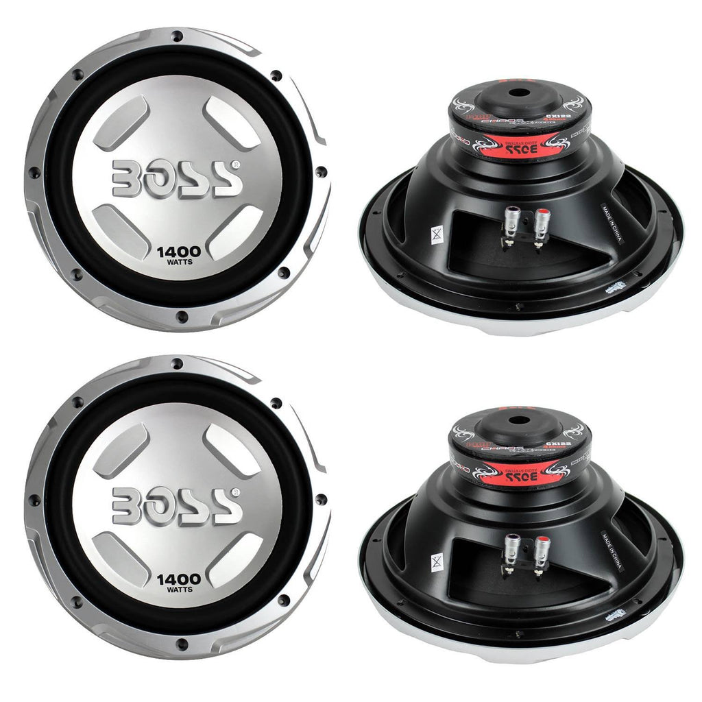 12x22 5600 Watt Car Subwoofer Pair I5197