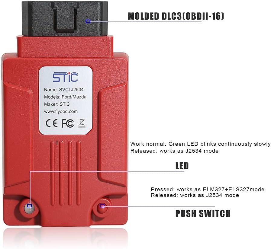 Diagnostic Interface for Ford Mazda Scan Tool W59387