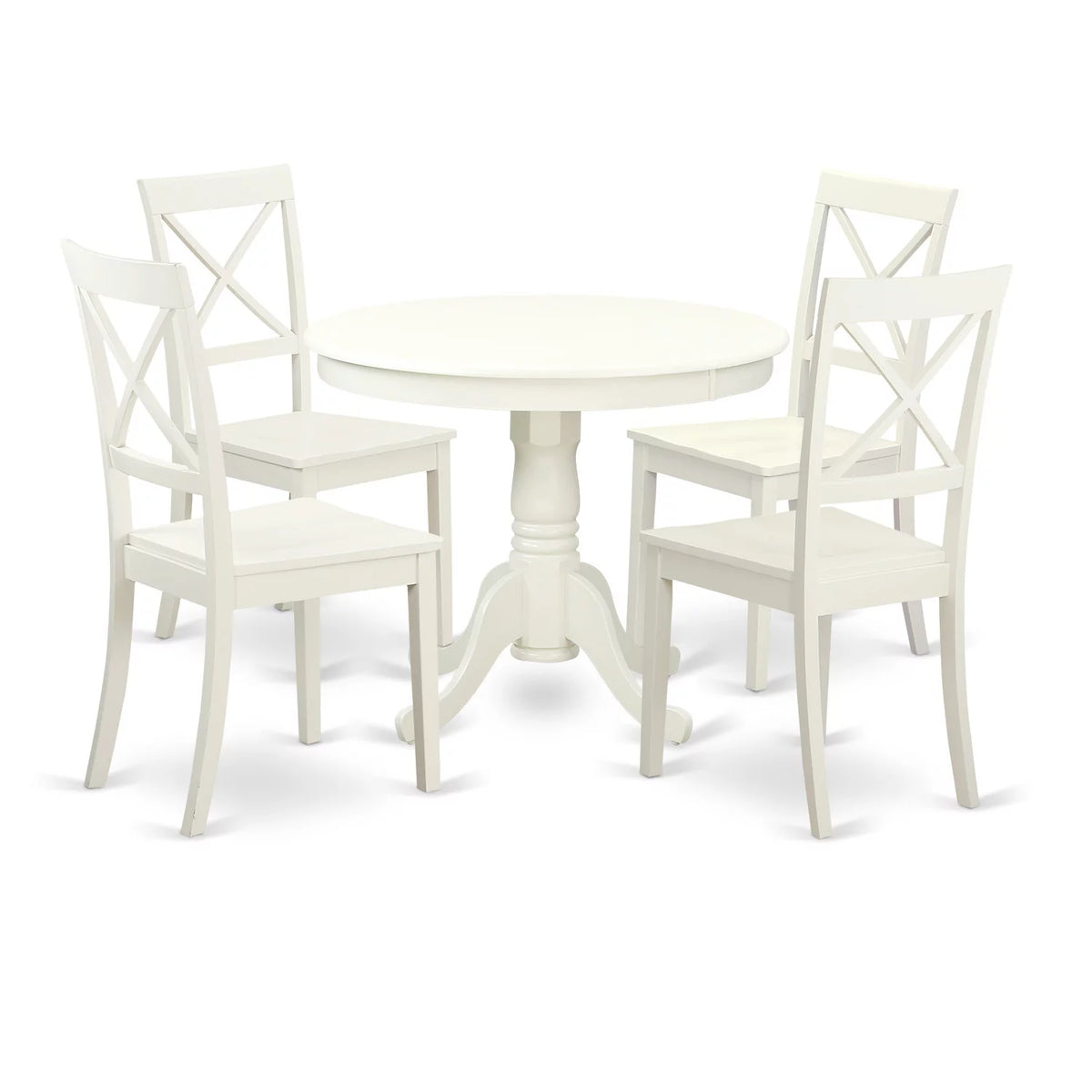 5 Piece Wood Table and Chairs K9259