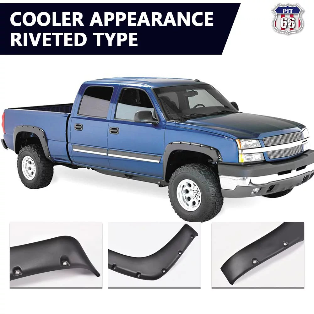 Wheel Cover Protector Fender Flares 4Pcs E470558