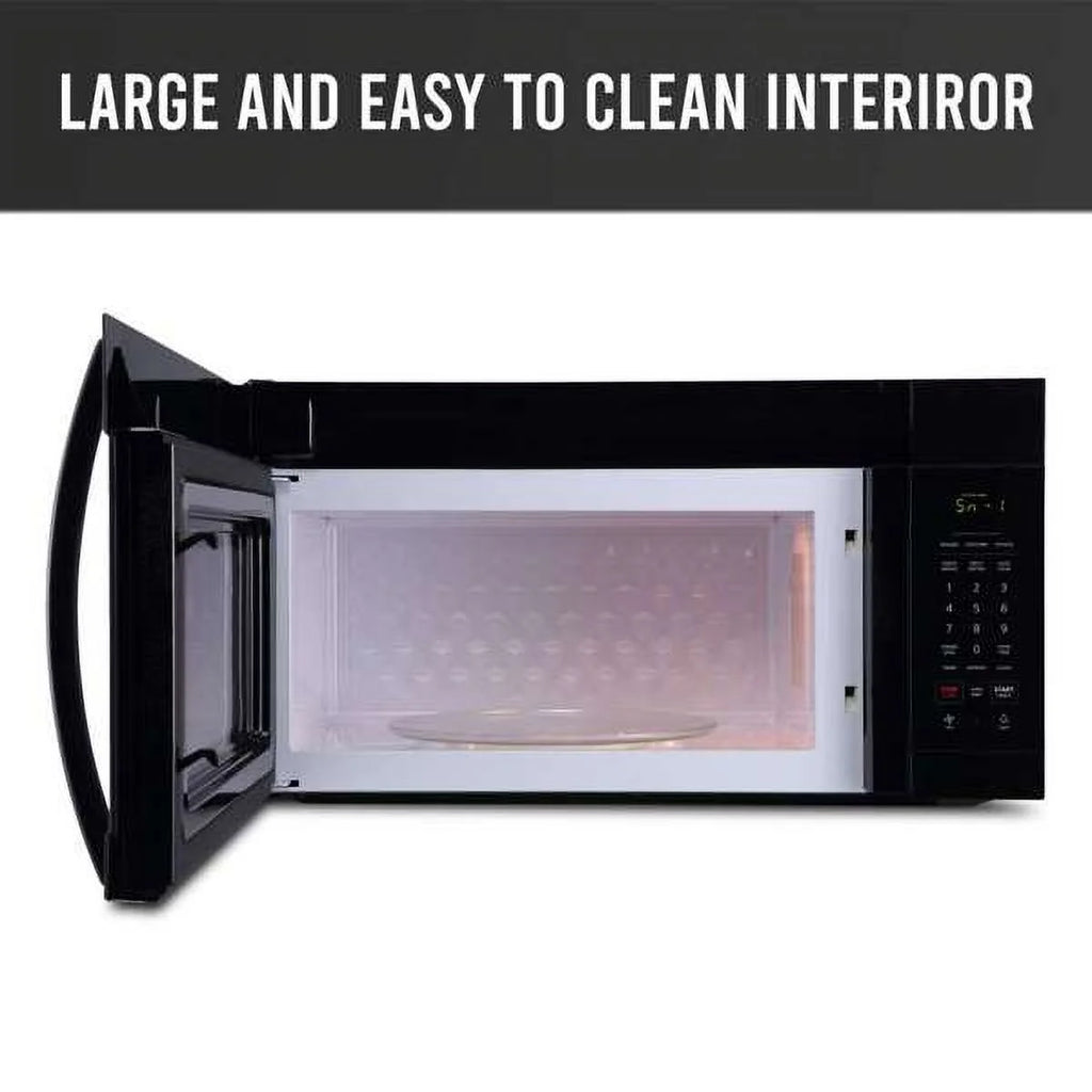 1.7 Cu. Ft. 1000W Black Microwave M13651