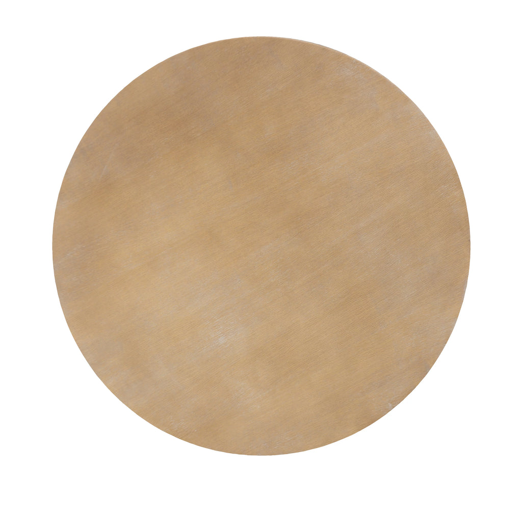 42" Round Rustic Dining Table with Turned Legs M436341