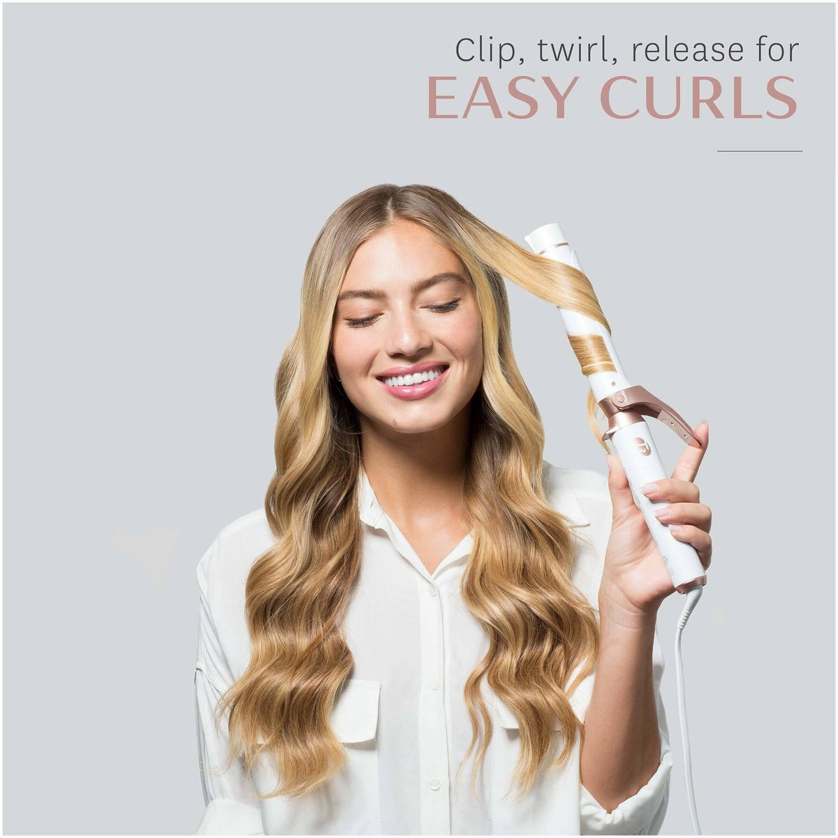 Polished Curls 1.25x22 Clip Barrel E8526