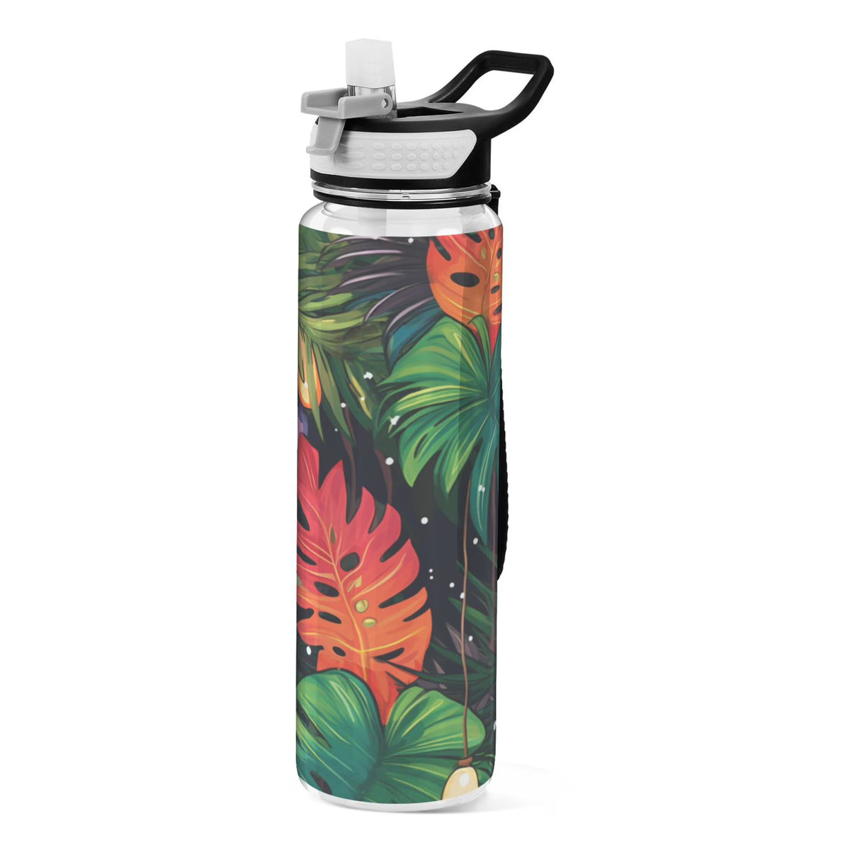32oz Tritan Leakproof Clear Sports Water Bottle with Straw N626