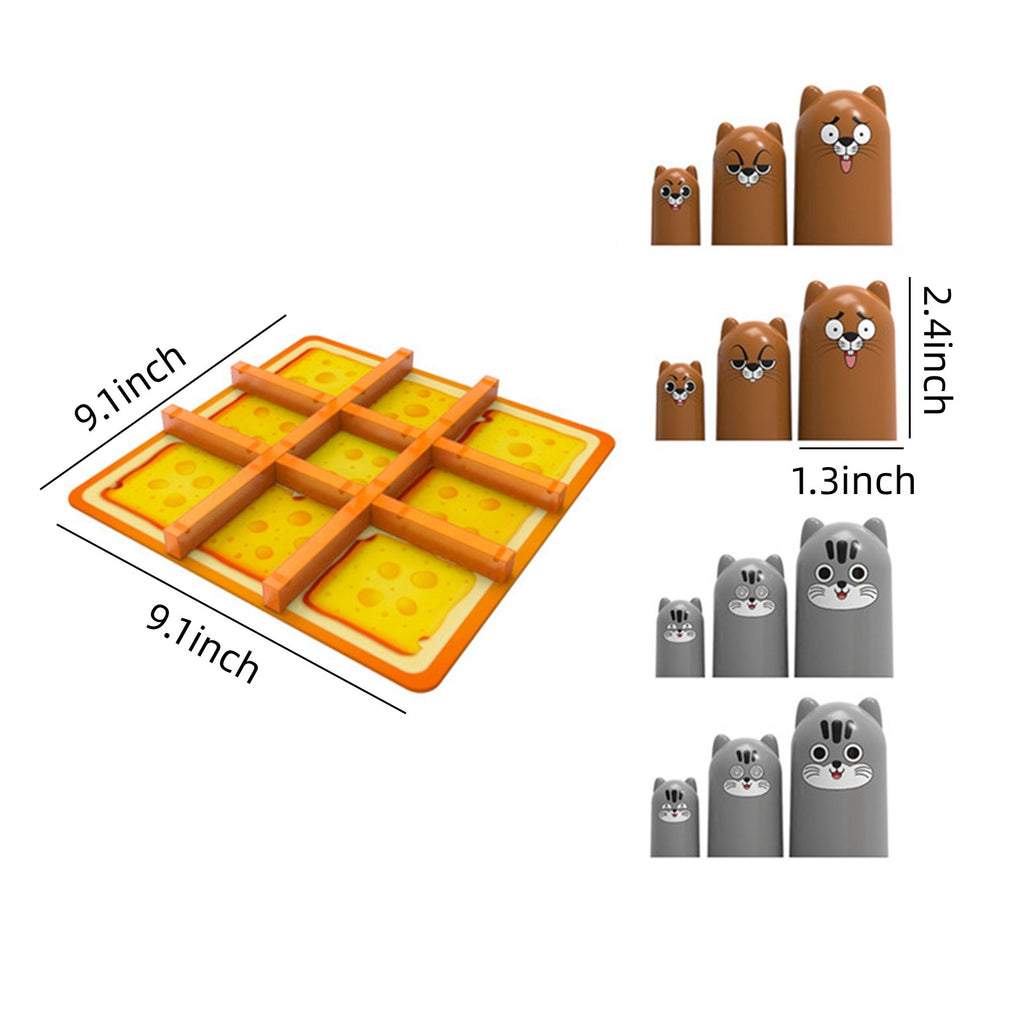 Cheese Trap Poker Chess Children's Chess Educational Science Toys Table Toys M4998