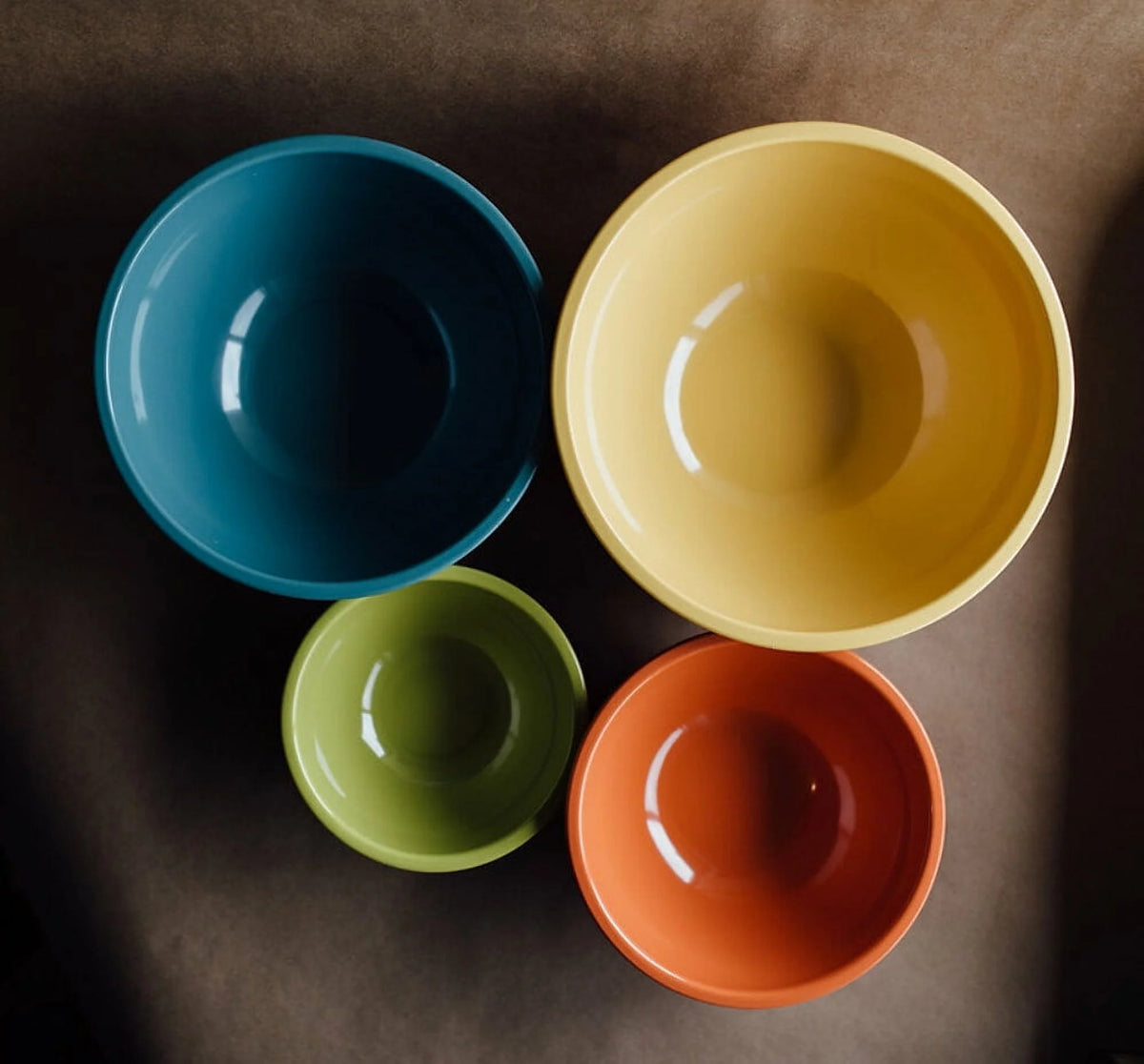 Set of 4 Nesting Camping Food Bowls V359