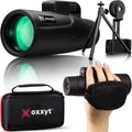 Monocular Telescope 12X50 with EVA Case, BAK4 Prism, FMC Lens, Phone Holder, Tripod F700